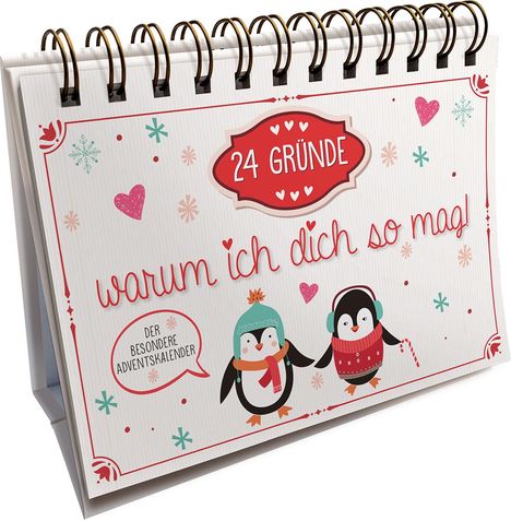 24 Gründe, warum ich dich so mag. Der besondere Adventskalender, Buch