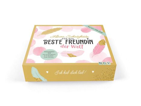 Kleine Schatzkiste für die beste Freundin der Welt. Verschenkbox für beste Freundinnen, Diverse