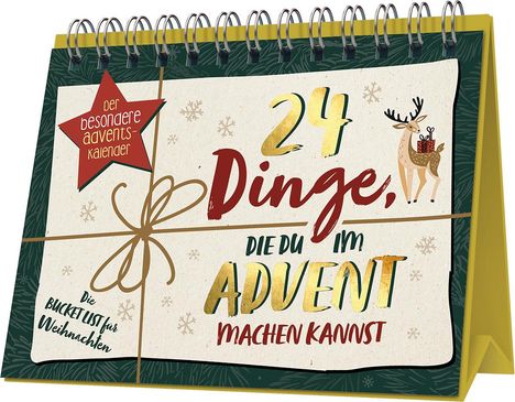 24 Dinge, die du im Advent machen kannst | Die Bucket List für Weihnachten, Buch