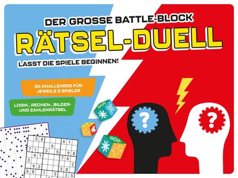 Der große Battle-Block Rätsel-Duell, Buch