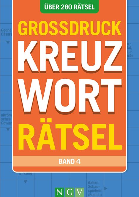 Großdruck Kreuzworträtsel - Band 4, Buch