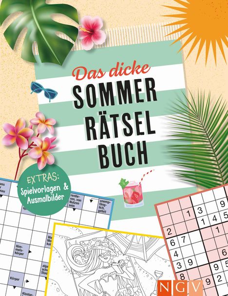 Das dicke Sommer-Rätselbuch, Buch