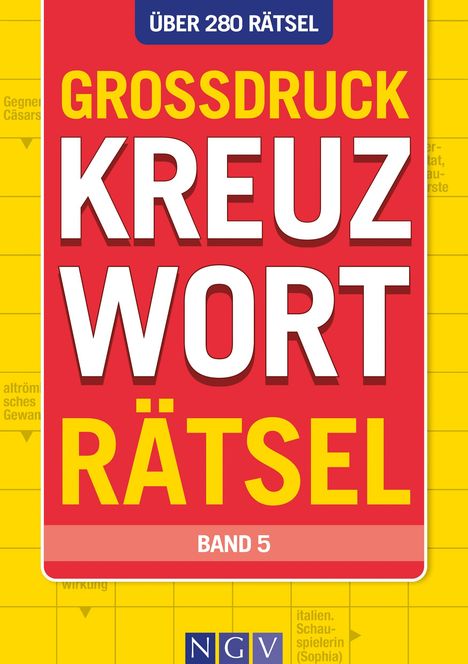 Großdruck Kreuzworträtsel - Band 5, Buch