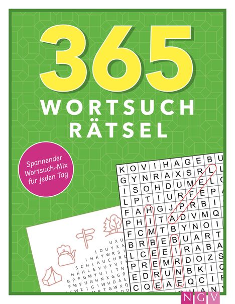 365 Wortsuchrätsel, Buch