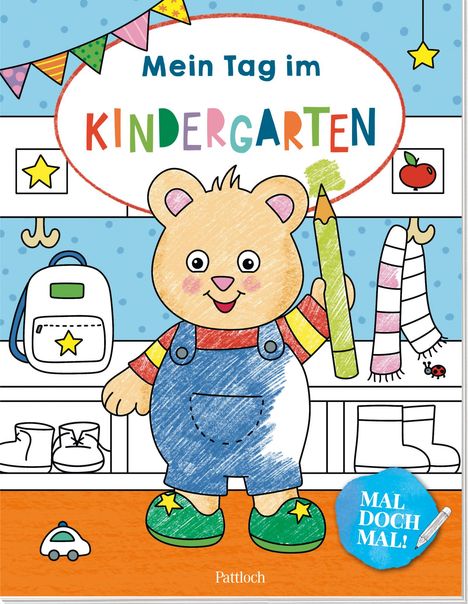 Mal doch mal! - Mein Tag im Kindergarten, Buch