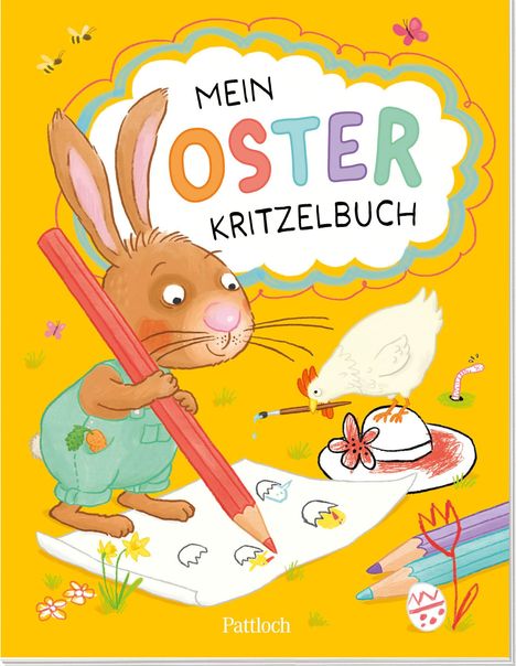 Mein Oster-Kritzelbuch, Buch