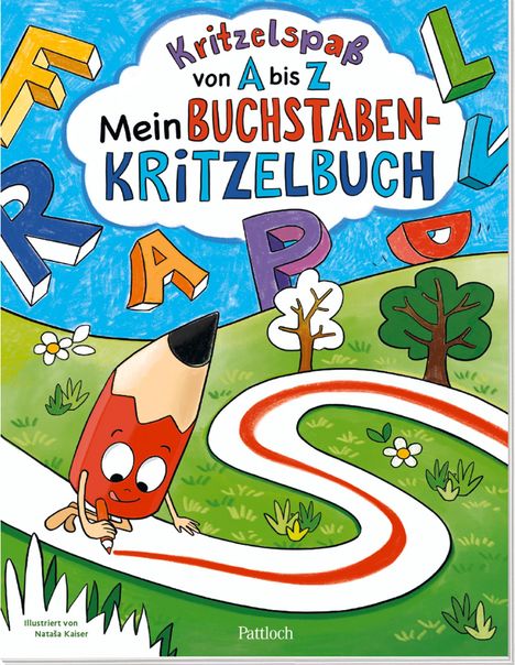 Anna Hartmann: Kritzelspaß von A bis Z, Buch