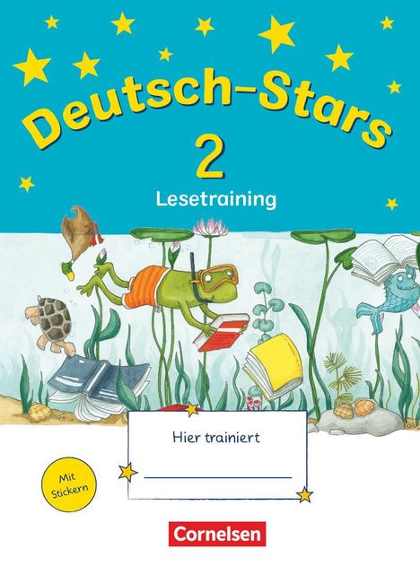 Deutsch-Stars 2. Schuljahr. Lesetraining, Buch