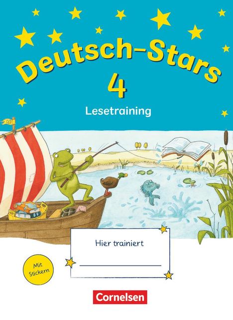 Deutsch-Stars 4. Schuljahr. Lesetraining, Buch