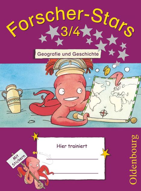 Kathrin Hüser: Forscher-Stars 3./4. Schuljahr. Geografie und Geschichte, Buch
