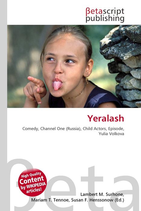 "Yeralash," eine Komödie mit Kinderdarstellern. Mädchen streckt frech die Zunge raus, neben einer Steinmauer.