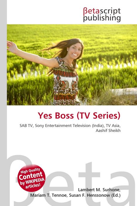 Yes Boss (TV Series), SAB TV, Sony Entertainment Television (India), TV Asia, Aashif Sheikh. Frau lächelt in Feld.