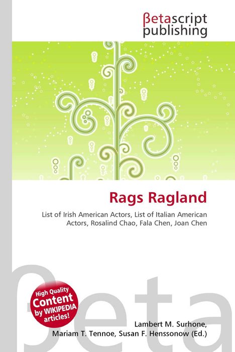Titel: Rags Ragland. Verlagsname oben, grünes, grafisches Design mit geschwungenen Linien. Kreis unten mit Rot.