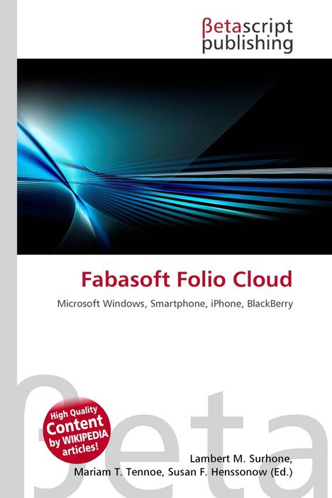 "Fabasoft Folio Cloud" und "Microsoft Windows, Smartphone, iPhone, BlackBerry." Oben "Betascript publishing."