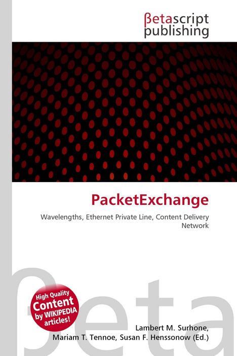 "PacketExchange, Wavelengths, Ethernet Private Line, Content Delivery Network" oben musterhaft rote Punkte.