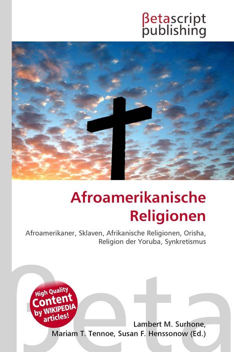 "Afroamerikanische Religionen", "High Quality Content by WIKIPEDIA articles!", Kreuz vor Sonnenuntergang.