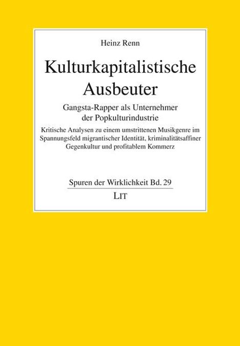 Heinz Renn: Kulturkapitalistische Ausbeuter, Buch