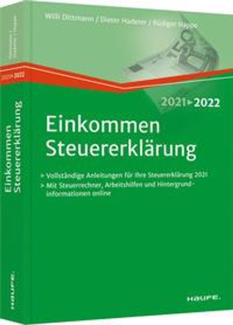 Willi Dittmann: Dittmann, W: Einkommensteuererklärung 2021/2022, Buch