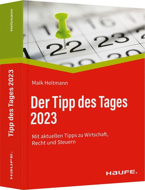 Maik Heitmann: Heitmann, M: Der Tipp des Tages 2023, Buch