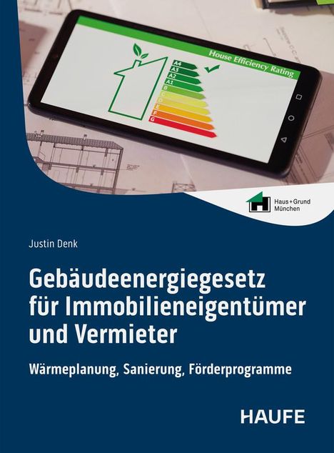 Justin Denk: Gebäudeenergiegesetz für Immobilieneigentümer und Vermieter, Buch