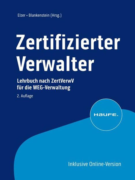 Zertifizierter Verwalter, Buch