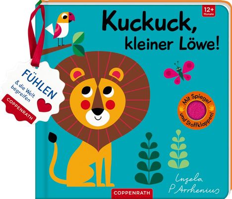 Mein Filz-Fühlbuch: Kuckuck, kleiner Löwe!, Buch