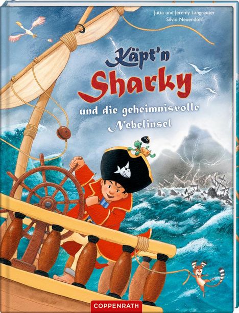 Jutta Langreuter: Käpt'n Sharky und die geheimnisvolle Nebelinsel, Buch