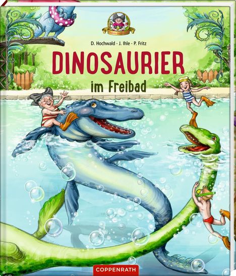 Dominik Hochwald: Dinosaurier im Freibad, Buch
