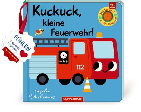 Mein Filz-Fühlbuch: Kuckuck, kleine Feuerwehr!, Buch