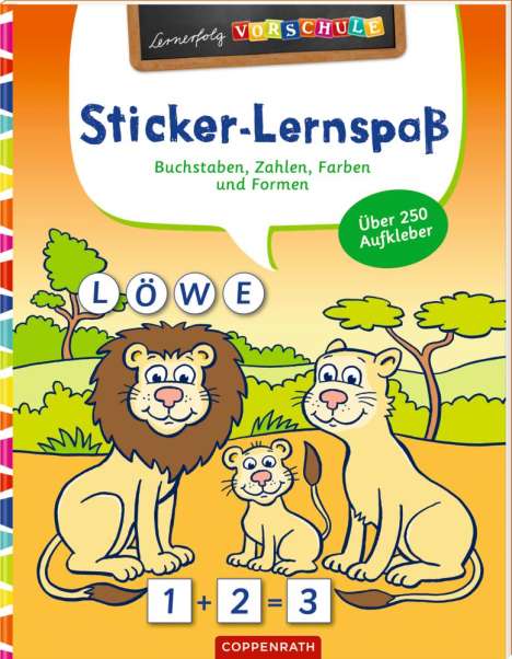 Sticker-Lernspaß (Wilde Tiere), Buch