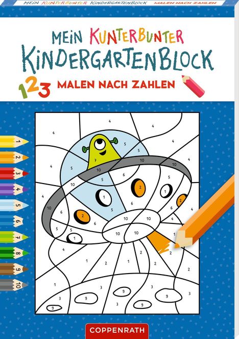 Mein kunterbunter Kindergartenblock, Buch