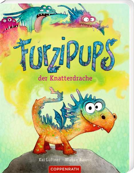 Kai Lüftner: Furzipups, der Knatterdrache (Pappbilderbuch Miniausgabe), Buch