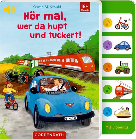 Hör mal, wer da hupt und tuckert!, Buch