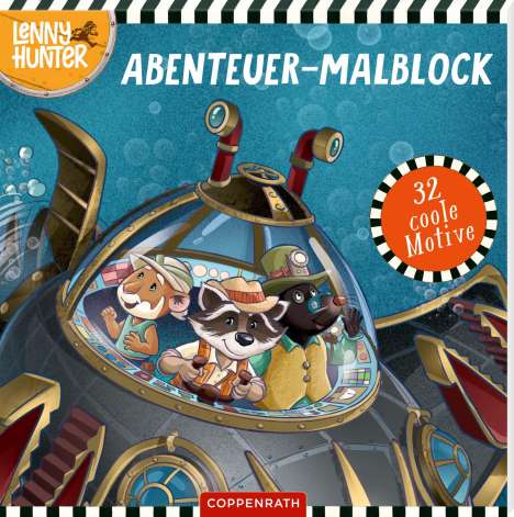 Abenteuer-Malblock (Lenny Hunter), Buch