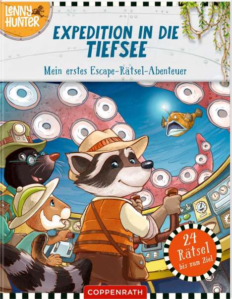 Expedition in die Tiefsee (Lenny Hunter), Buch