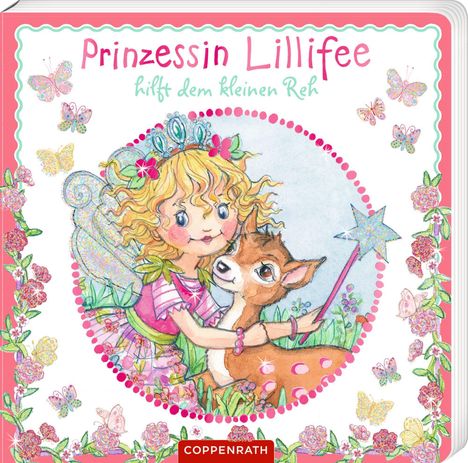 Nicola Berger: Prinzessin Lillifee hilft dem kleinen Reh (Pappbilderbuch), Buch