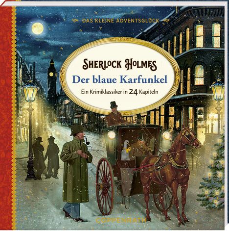 Sir Arthur Conan Doyle: Adventskalenderbuch zum Aufschneiden, Kalender