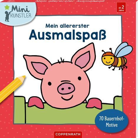 Mein allererster Ausmalspaß, Buch