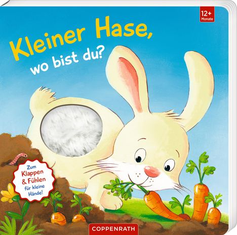 Mein erstes Guckloch-Fühlbuch: Kleiner Hase, wo bist du?, Buch