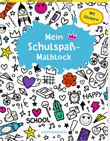 Malblock - Mein Schulspaß-Malblock, Buch