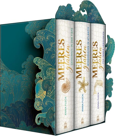 Anna Fleck: Schmuckschuber Meeresglühen-Trilogie, Buch