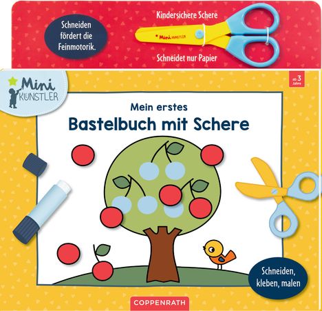 Mein erstes Bastelbuch mit Schere, Buch