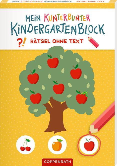 Mein kunterbunter Kindergartenblock, Buch
