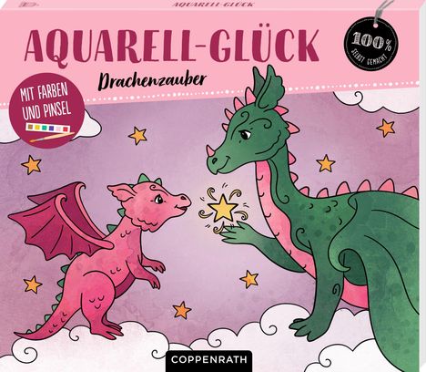 Aquarell-Glück Drachenzauber, Buch