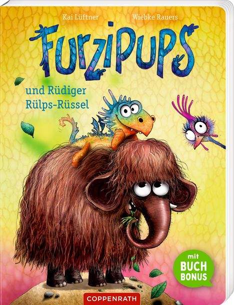 Kai Lüftner: Furzipups und Rüdiger Rülps-Rüssel (Pappbilderbuch Miniausgabe), Buch