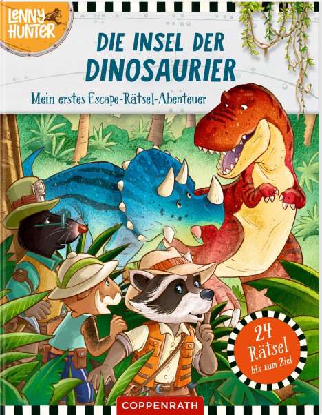 Die Insel der Dinosaurier (Lenny Hunter), Buch