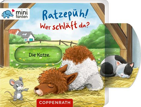 minifanten 41: Ratzepüh! Wer schläft da?, Buch