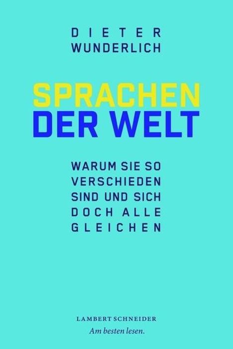 Dieter Wunderlich: Sprachen der Welt, Buch