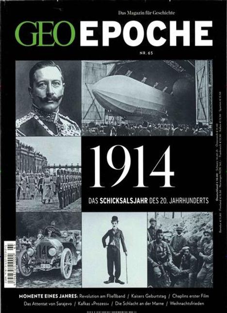GEO Epoche 1914, Buch