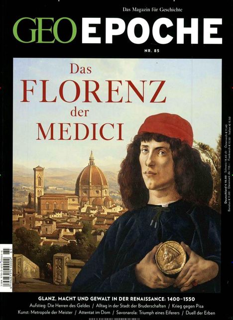 GEO Epoche 85/2017 - Das Florenz der Medici, Buch